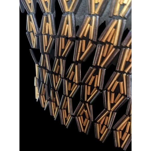 One Teaspoon by Free People Black And Gold Beaded Mini Dress - Picture 12 of 15